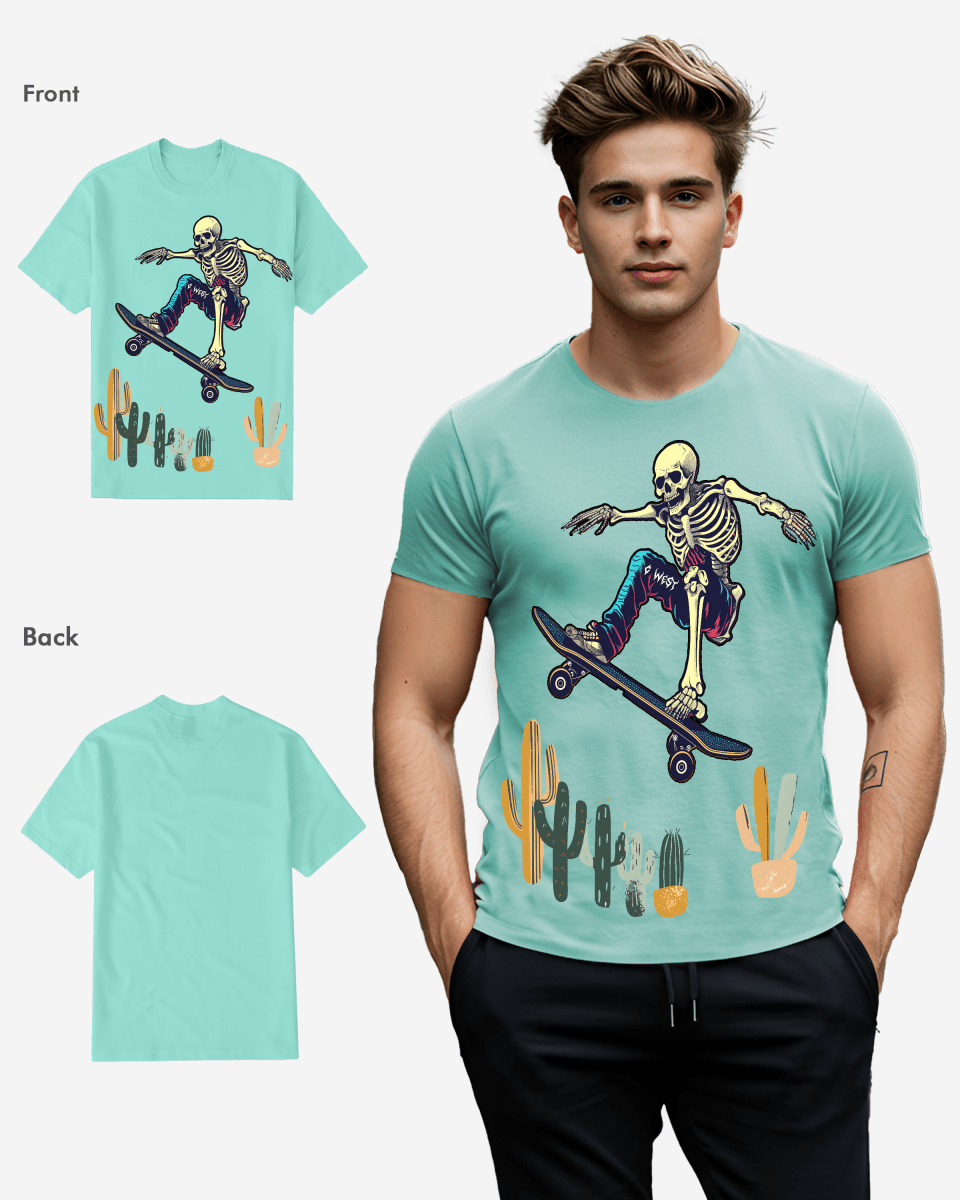 G West Cactus Skate Graphic T-Shirt