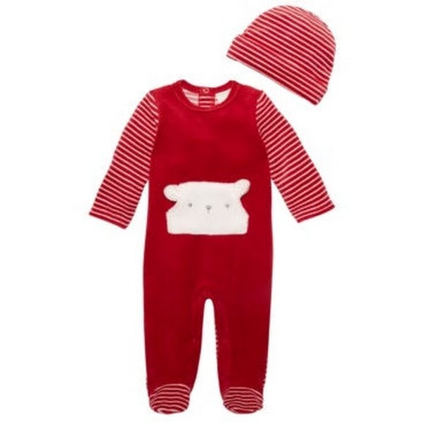 First Impressions Baby Footed Coverall & Hat Set