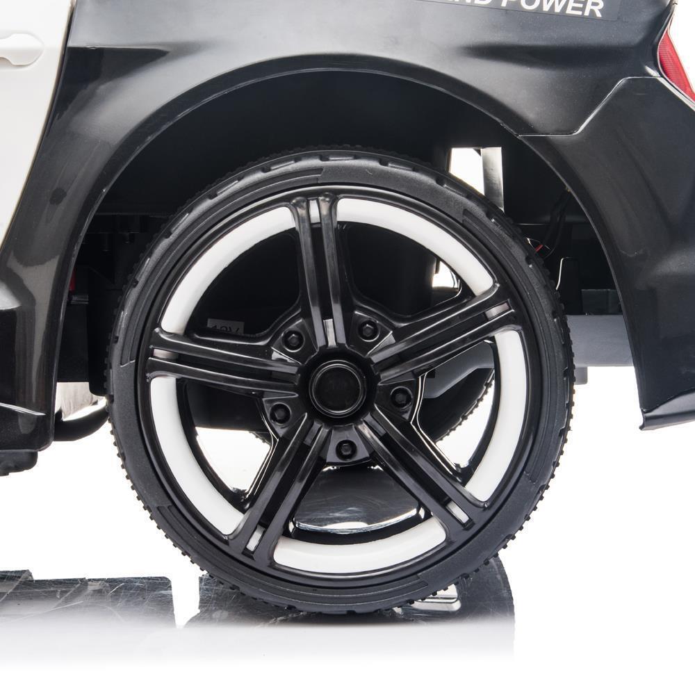 Highway Patrol Kids' Ride-On Car – Black