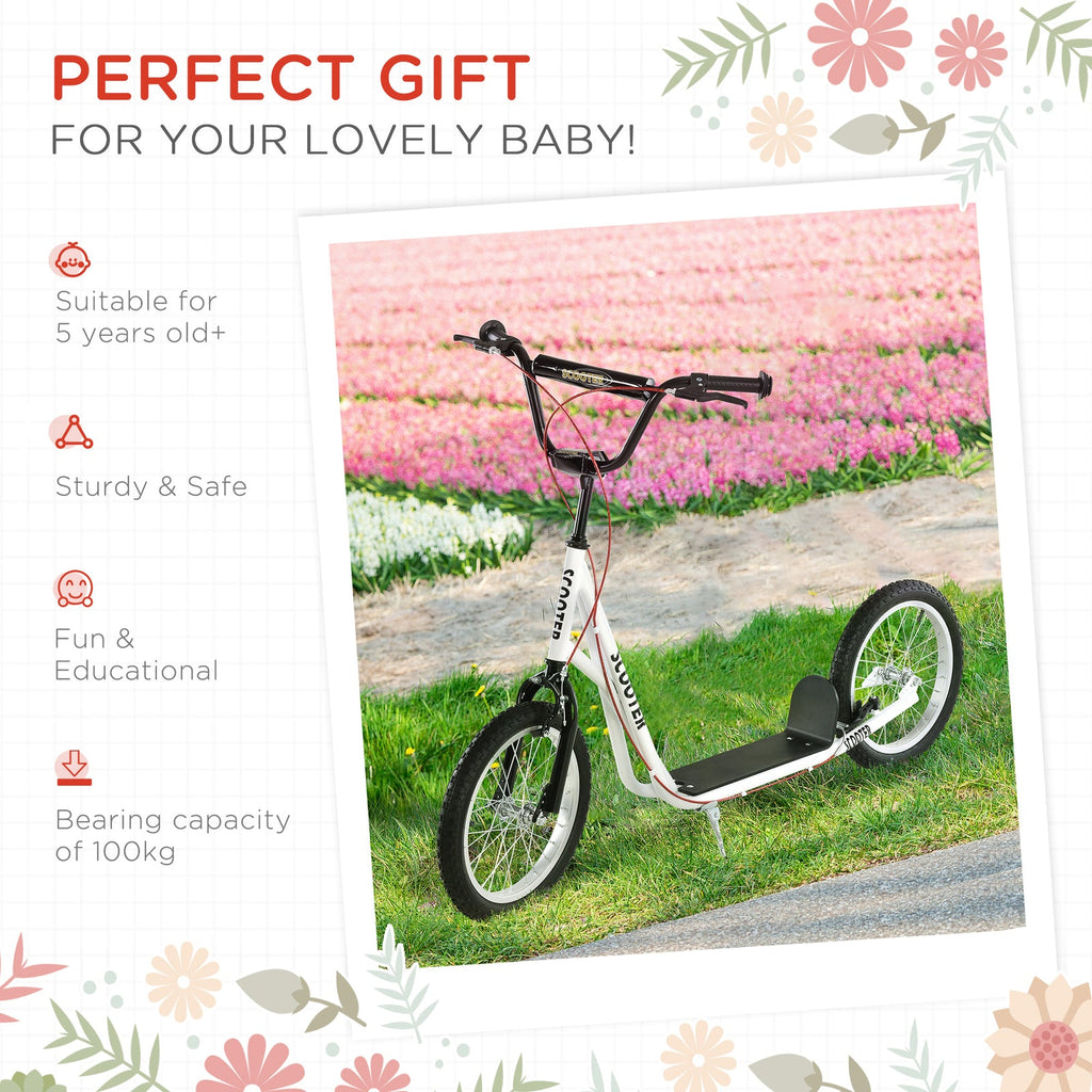 Youth Kick Scooter with 16-Inch Wheels