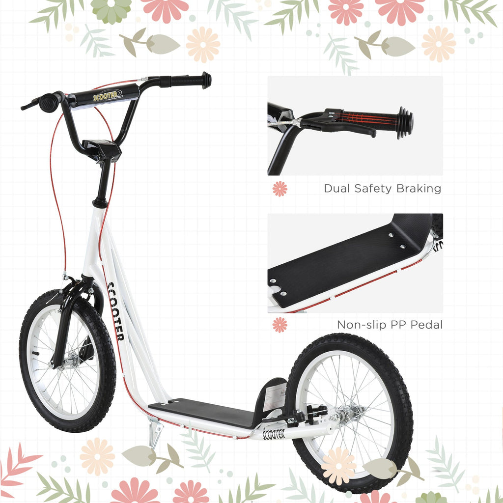 Youth Kick Scooter with 16-Inch Wheels