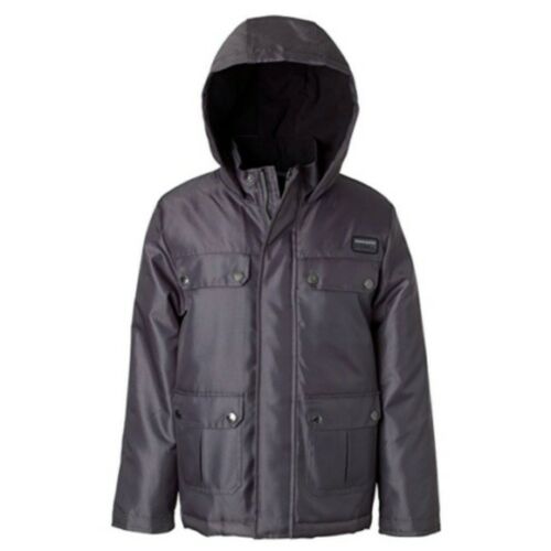iXtreme Boys’ Oxford Parka with Fleece-Lined Hood