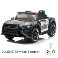 Highway Patrol Kids' Ride-On Car – Black