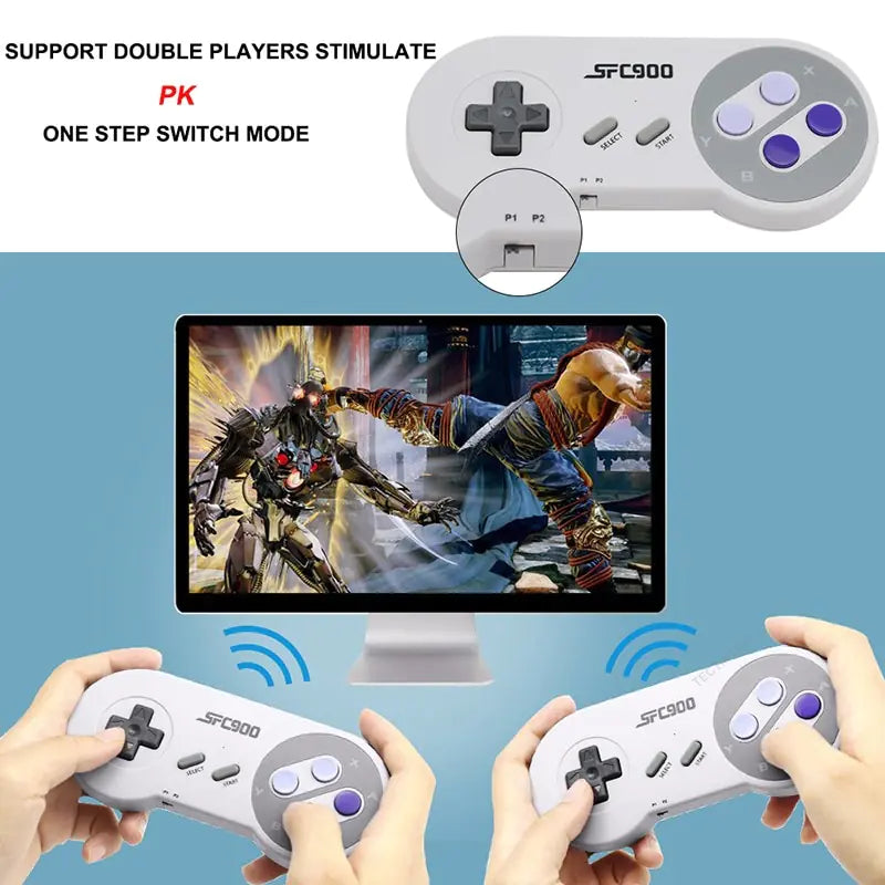 HDMI Retro Game Console — 1,500 Built-In Games