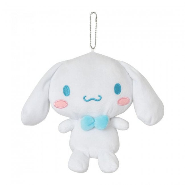 Cinnamoroll Plush Pouch with Ball Chain, 8 Inches