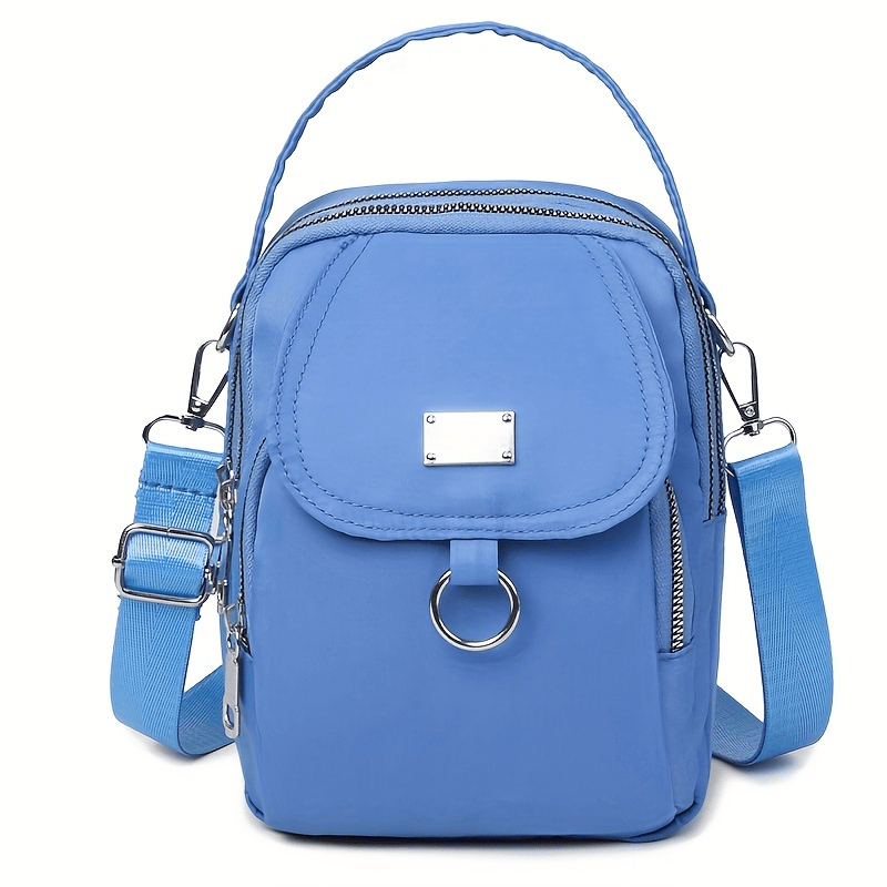 Nylon Crossbody Phone Wallet Bag