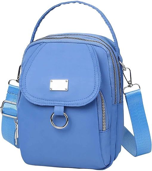 Nylon Crossbody Phone Wallet Bag