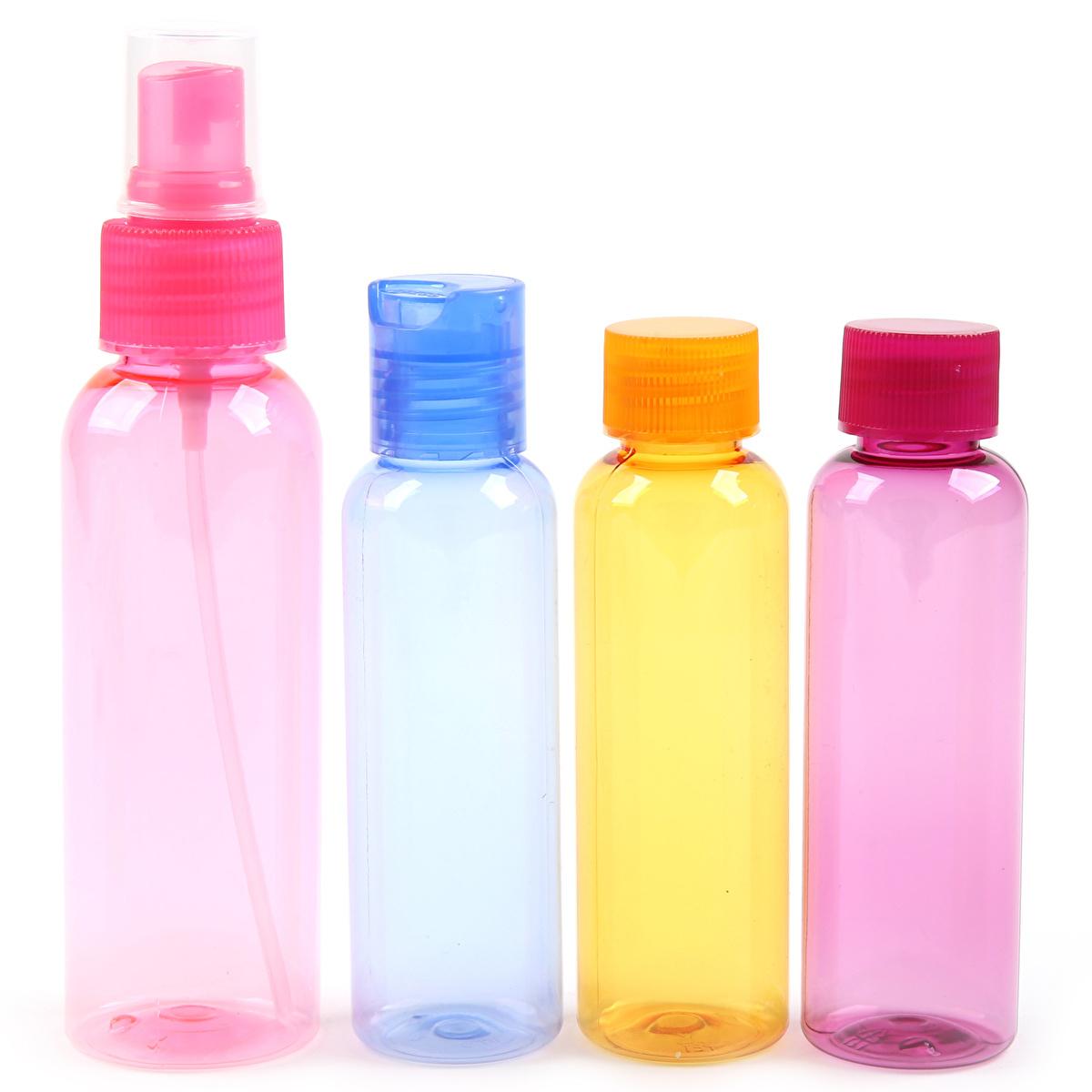 Eklips 4-Piece Travel Toiletry Container Set