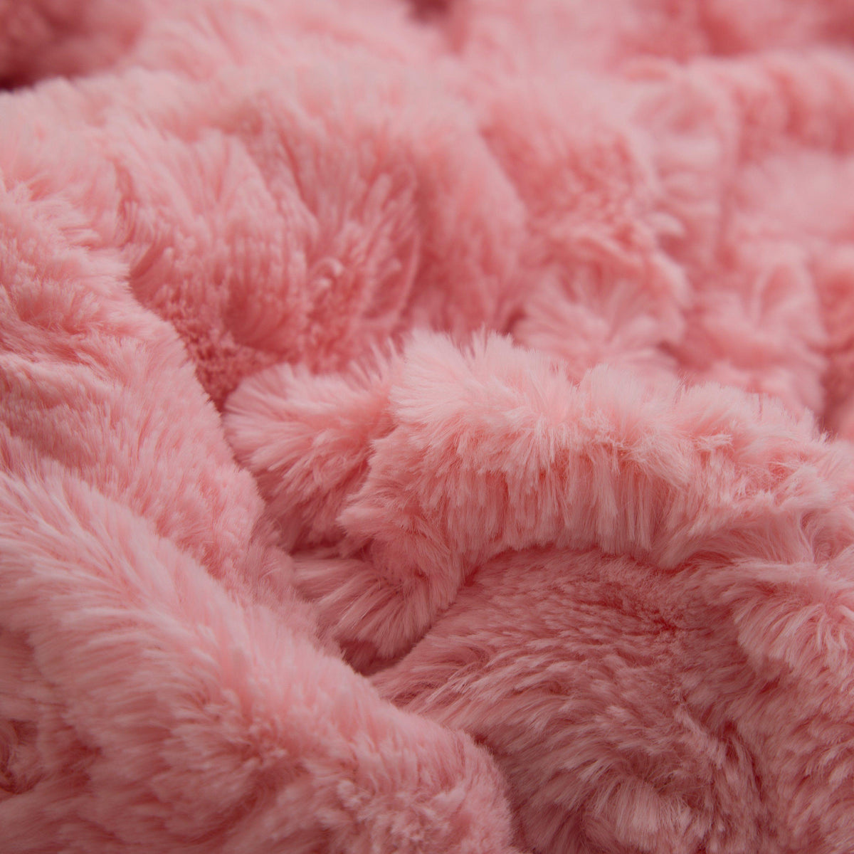 DaDa Bedding Pink Rose Sherpa Fleece Throw Blanket