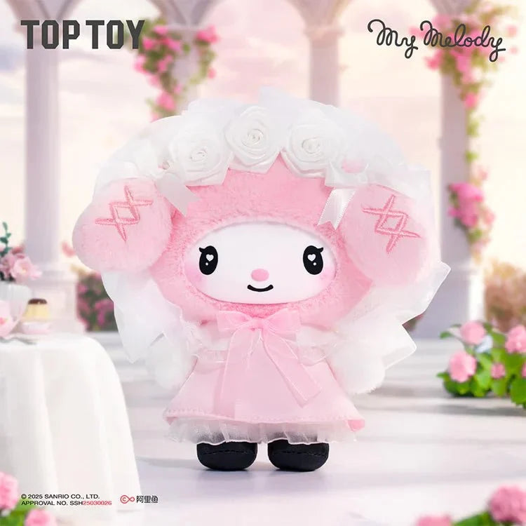 TOP TOY Sanrio Angel Garden Vinyl Plush Blind Box Keychain