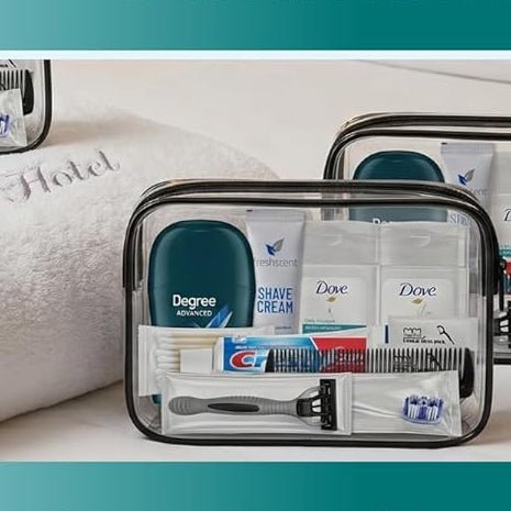 TrekTote 12-Piece Men’s Premium Travel Hygiene Kit