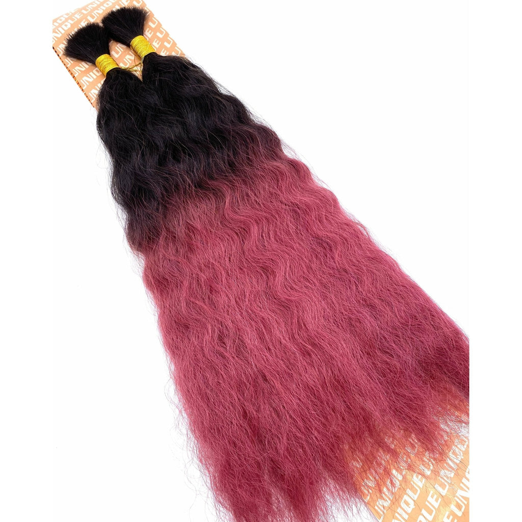 VIP Extensions Unique’s Super Bulk Human Hair, 18 Inches
