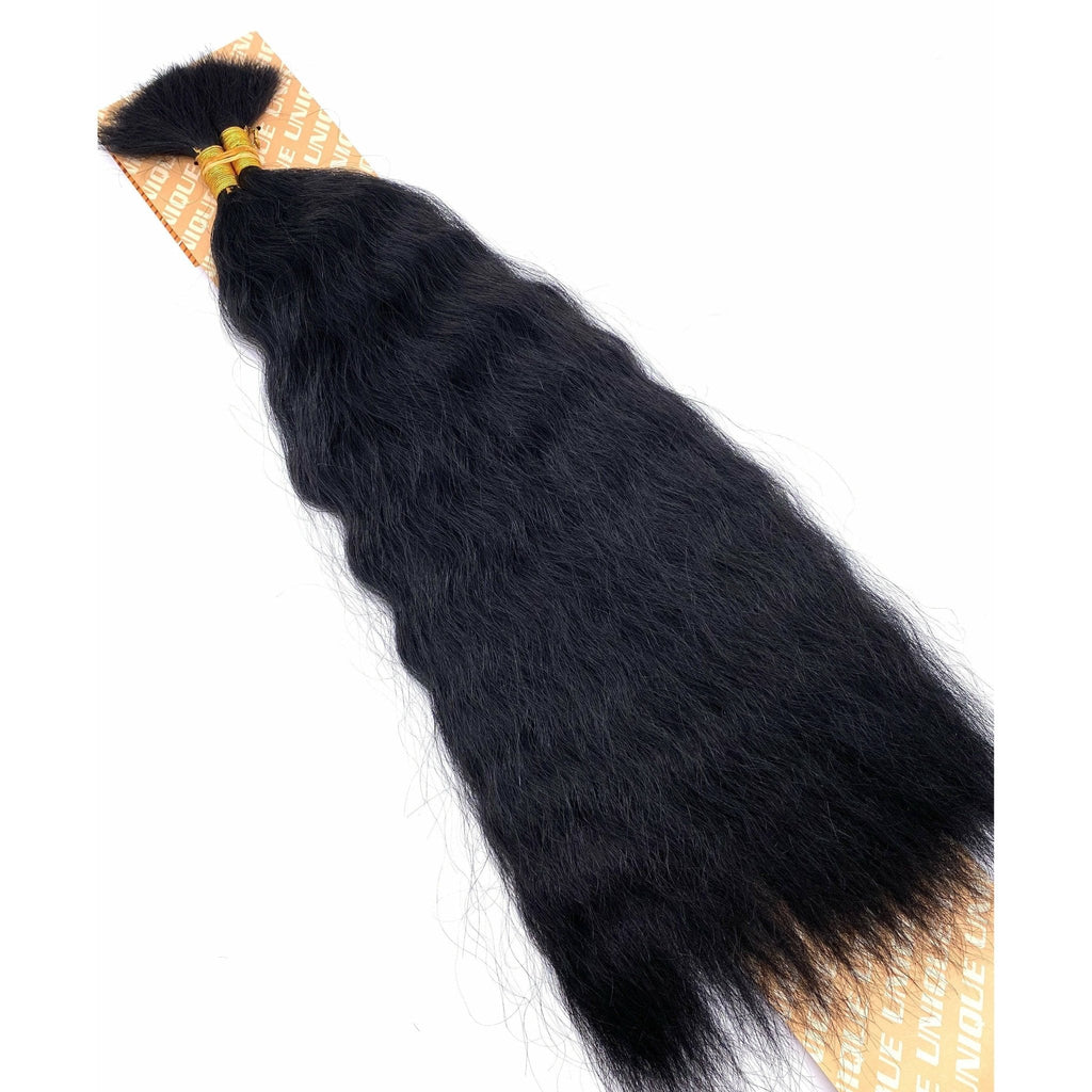 VIP Extensions Unique’s Super Bulk Human Hair, 18 Inches