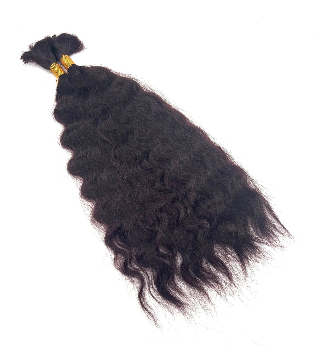 VIP Extensions Unique’s Super Bulk Human Hair, 18 Inches