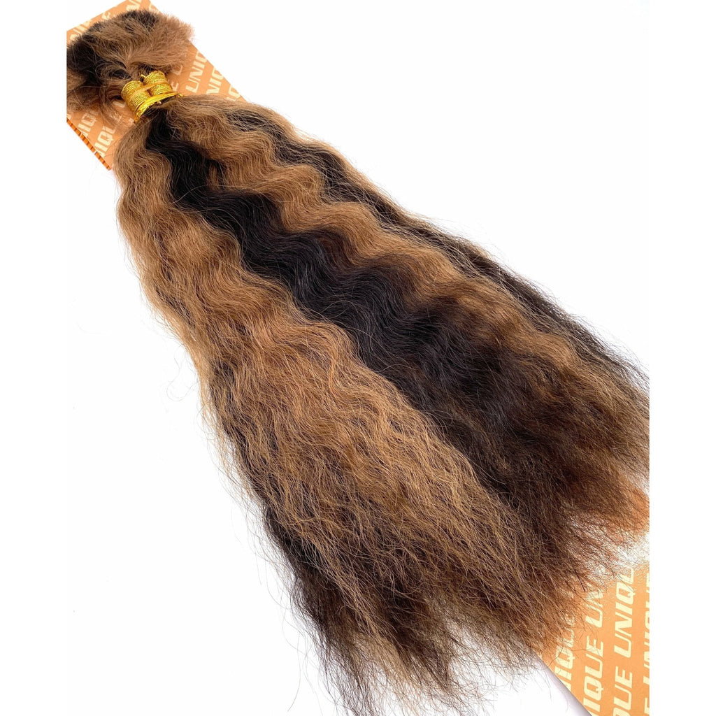 VIP Extensions Unique’s Super Bulk Human Hair, 18 Inches