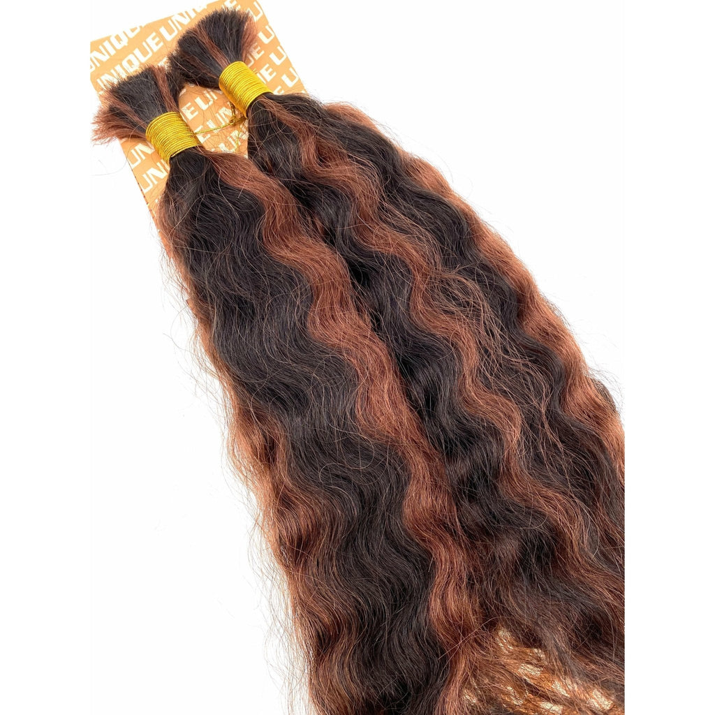 VIP Extensions Unique’s Super Bulk Human Hair, 18 Inches