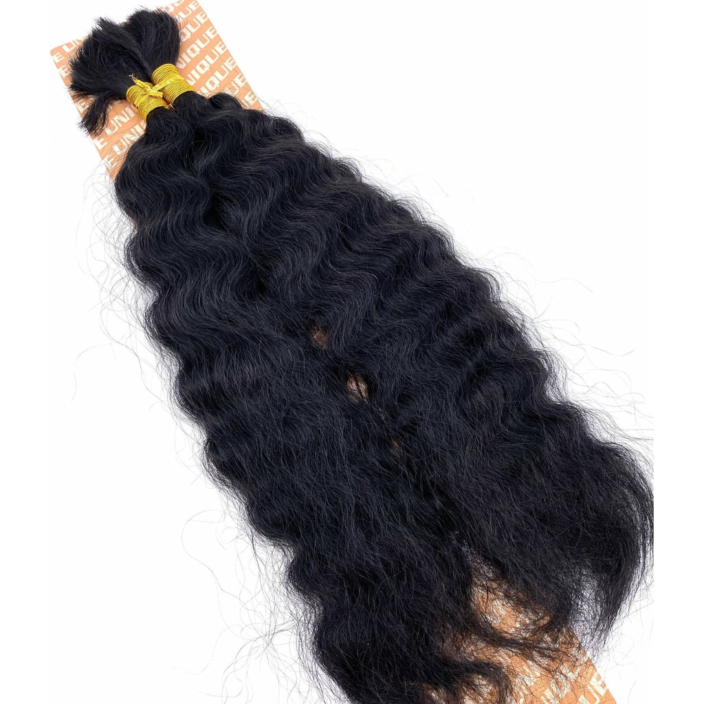 VIP Extensions Unique’s Super Bulk Human Hair, 18 Inches
