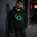 Green Smile Graphic Hoodie