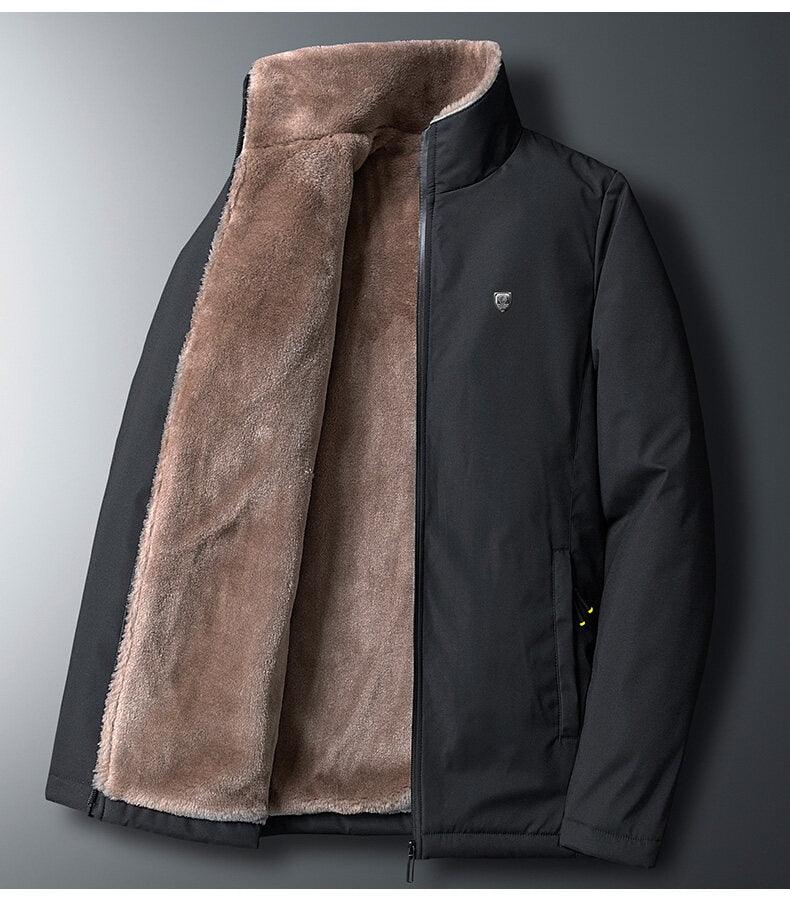 Men’s Fleece-Lined Winter Jacket