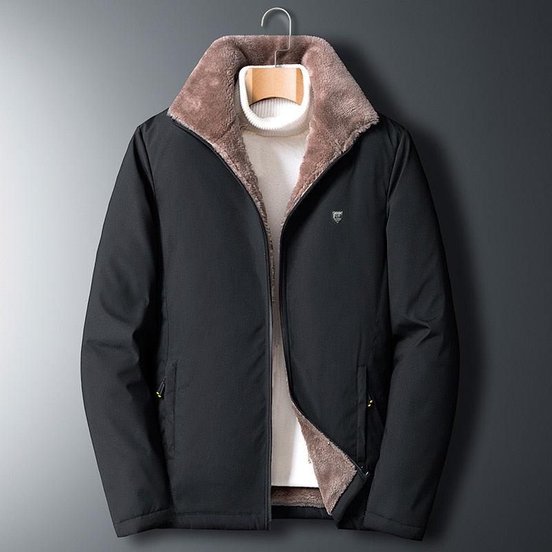 Men’s Fleece-Lined Winter Jacket