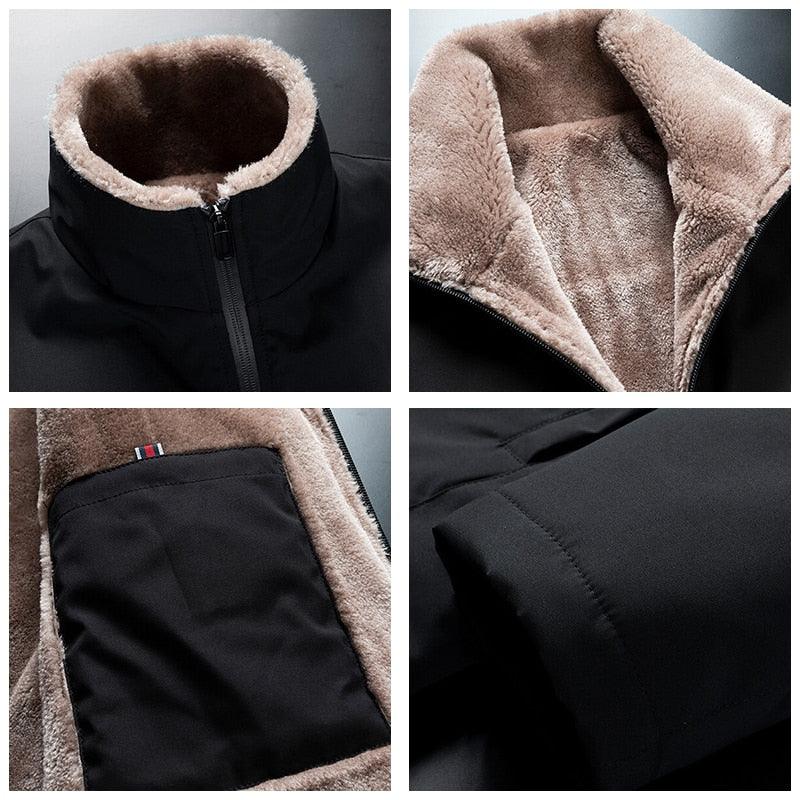 Men’s Fleece-Lined Winter Jacket