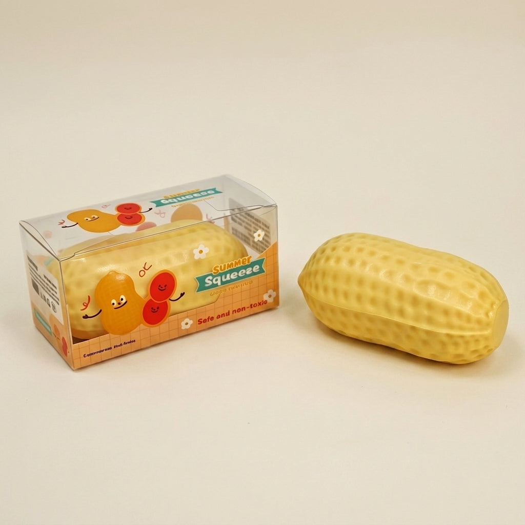 Crunchy Peanut Squishy Sensory Fidget Toy