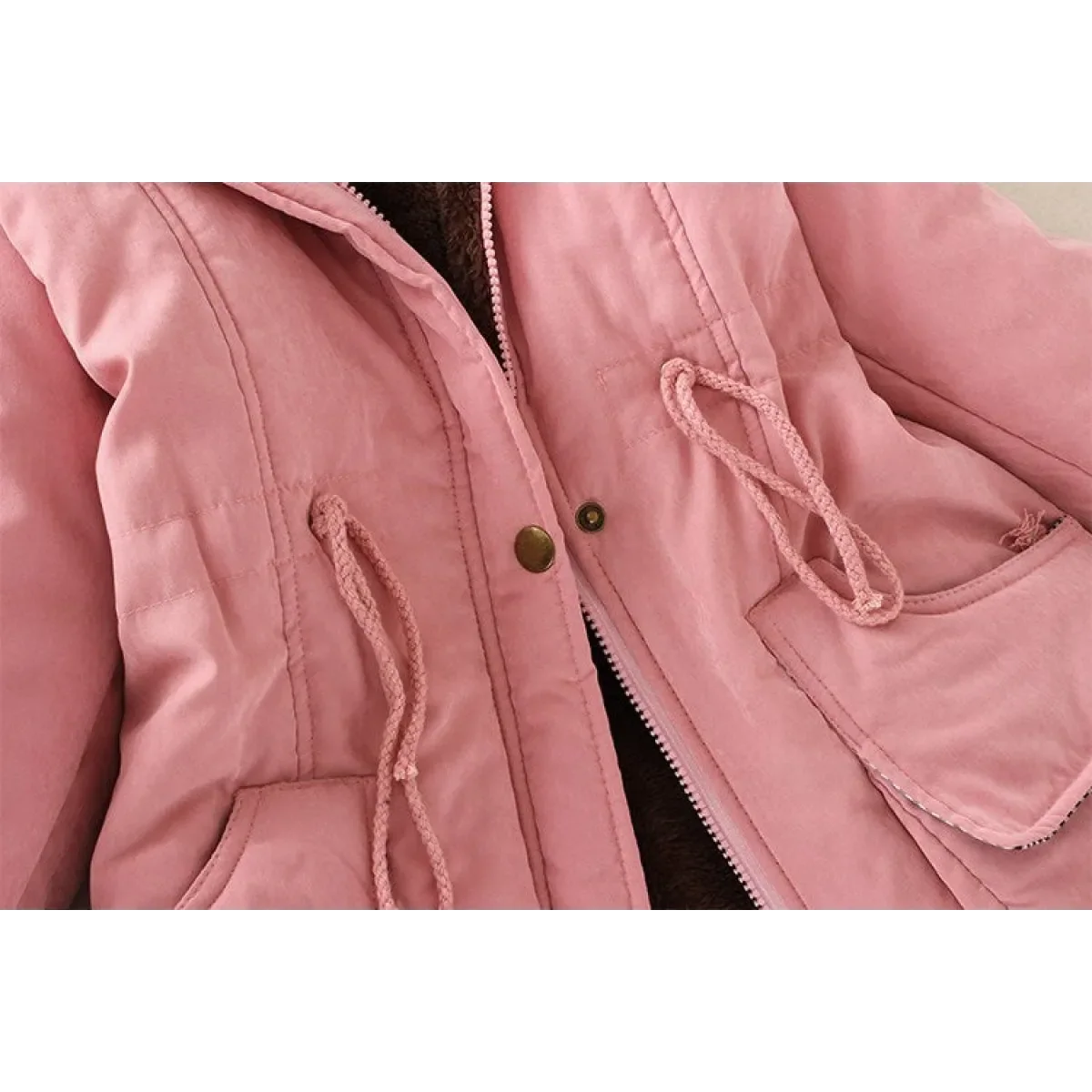 Women’s Slim-Fit Hooded Winter Parka