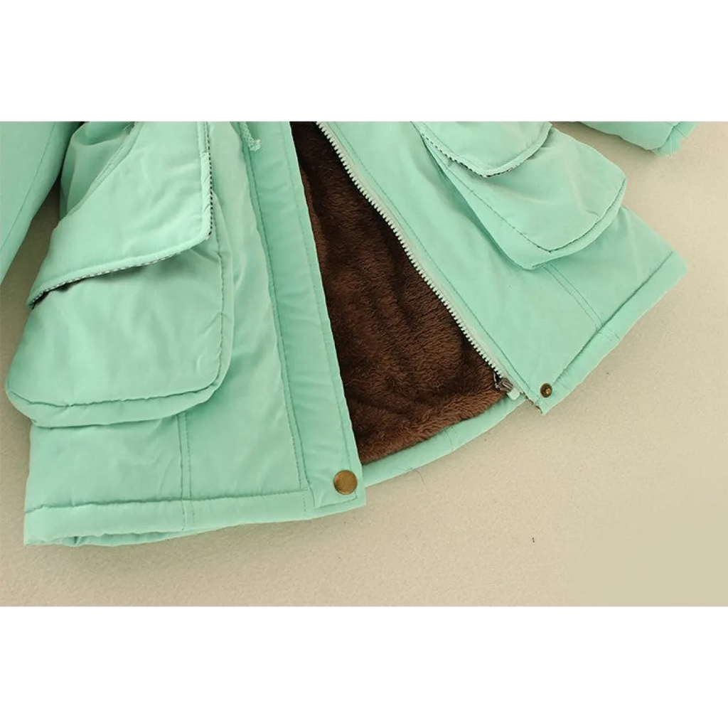 Women’s Slim-Fit Hooded Winter Parka