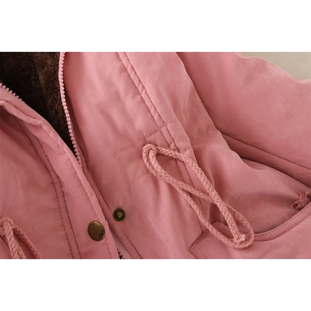 Women’s Slim-Fit Hooded Winter Parka