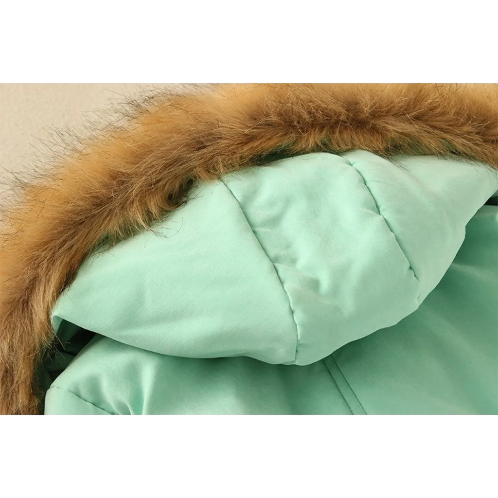 Women’s Slim-Fit Hooded Winter Parka