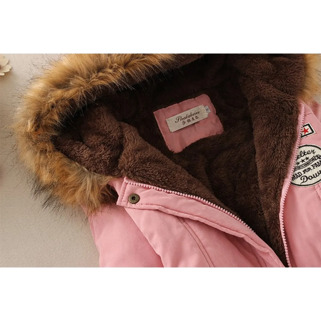 Women’s Slim-Fit Hooded Winter Parka