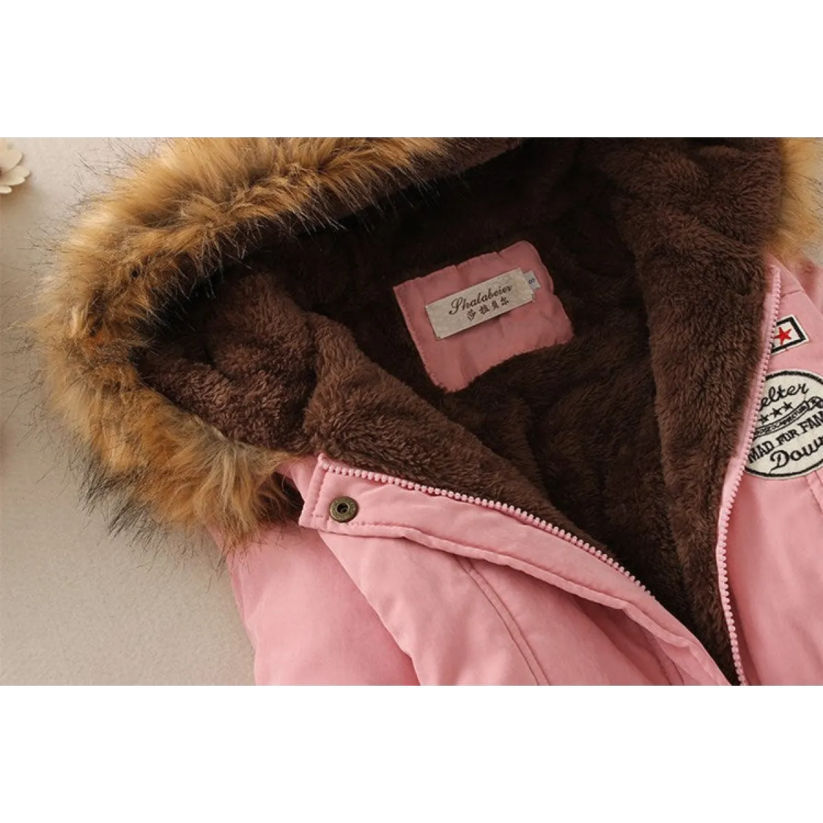 Women’s Slim-Fit Hooded Winter Parka