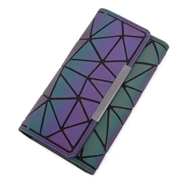 Women’s Vintage Long Wallet with Zipper Pocket