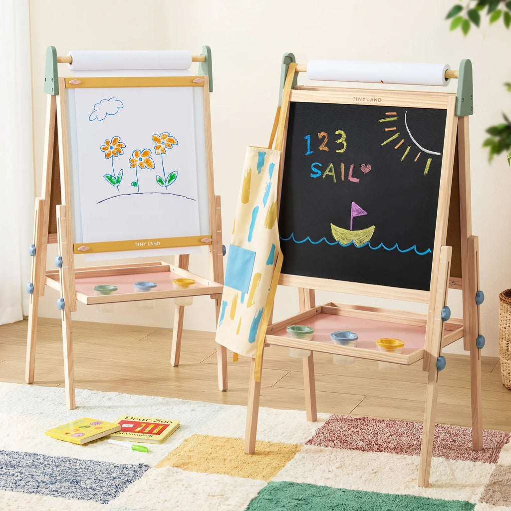 Tiny Land 3-in-1 Art Easel for Kids