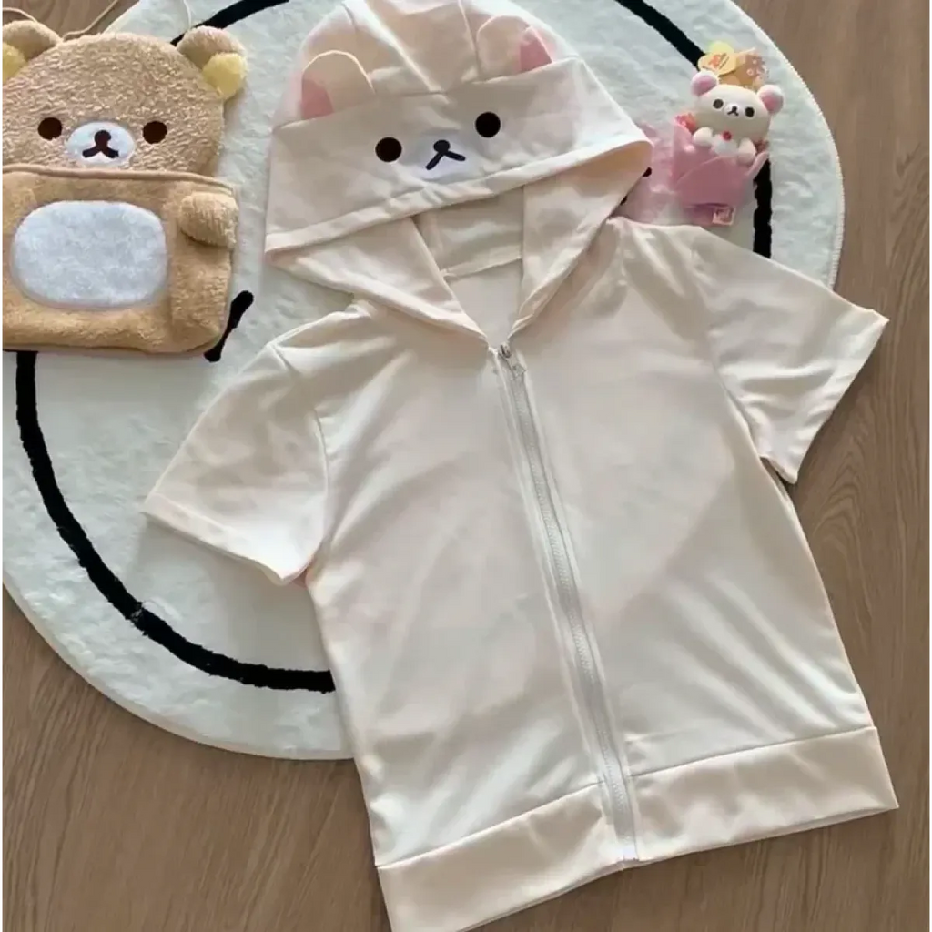 Y2K Cartoon Zip-Up Hoodie