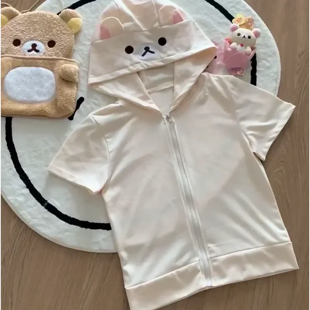 Y2K Cartoon Zip-Up Hoodie