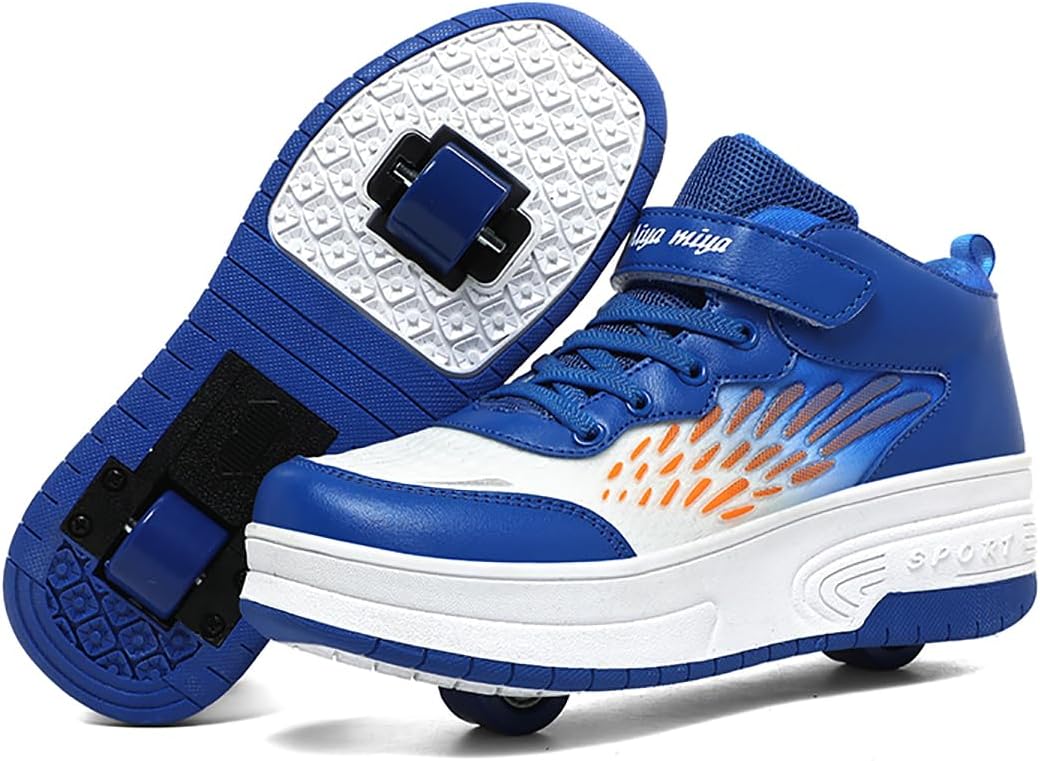 Ylllu Kids’ Light-Up Single-Wheel Roller Shoes