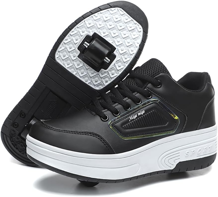 Ylllu Kids’ Light-Up Single-Wheel Roller Shoes