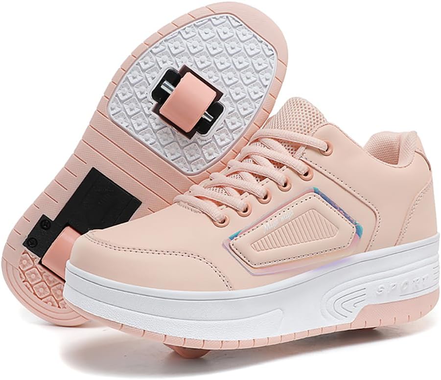 Ylllu Kids’ Light-Up Single-Wheel Roller Shoes