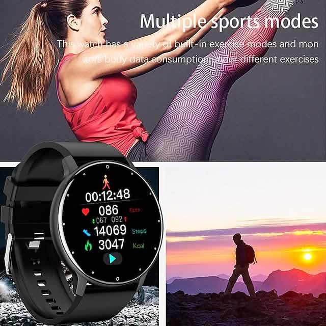 ZL02 Fitness Smartwatch — 1.28-Inch IPS Touchscreen
