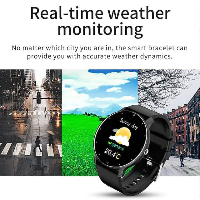 ZL02 Fitness Smartwatch — 1.28-Inch IPS Touchscreen