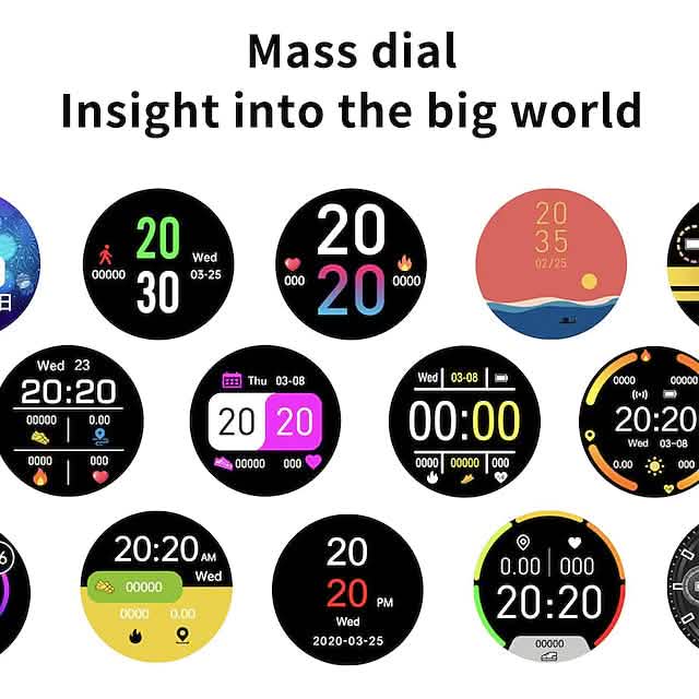 ZL02 Fitness Smartwatch — 1.28-Inch IPS Touchscreen