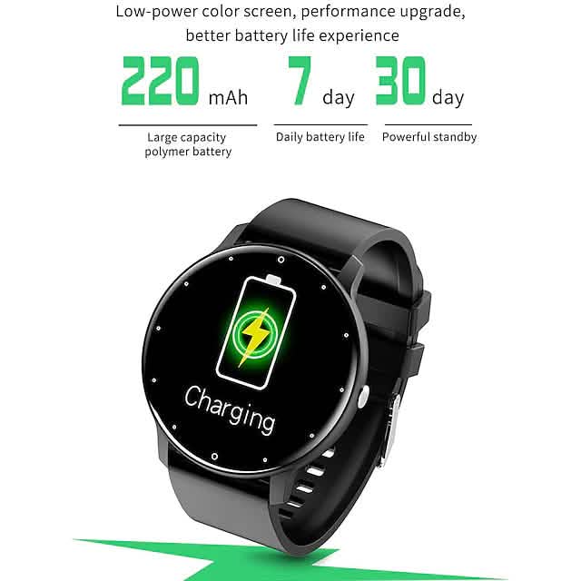 ZL02 Fitness Smartwatch — 1.28-Inch IPS Touchscreen