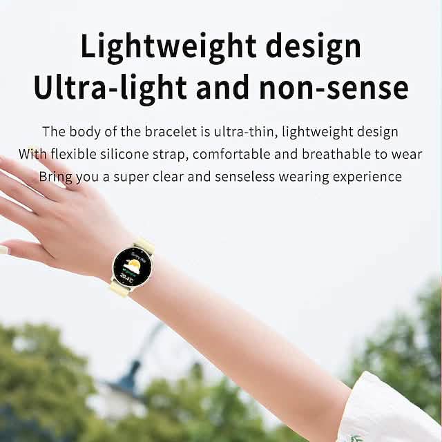 ZL02 Fitness Smartwatch — 1.28-Inch IPS Touchscreen