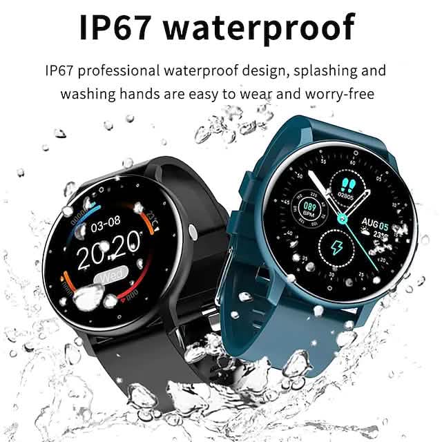 ZL02 Fitness Smartwatch — 1.28-Inch IPS Touchscreen