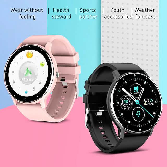 ZL02 Fitness Smartwatch — 1.28-Inch IPS Touchscreen