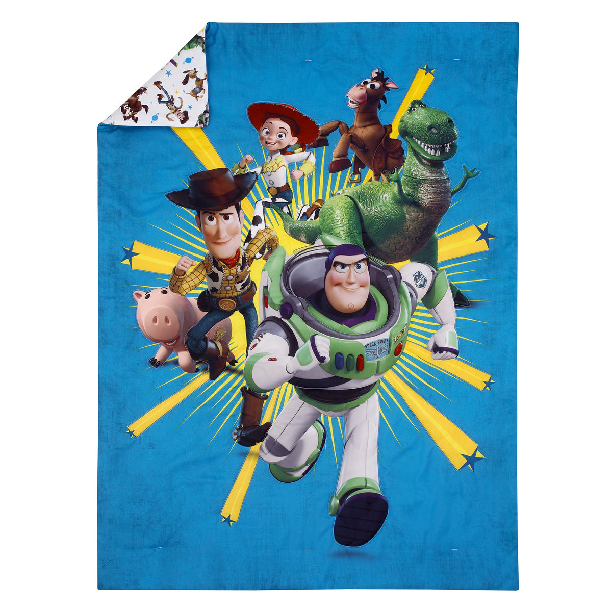 Disney Toy Story Taking Action Toddler Bedding — 4 Pieces